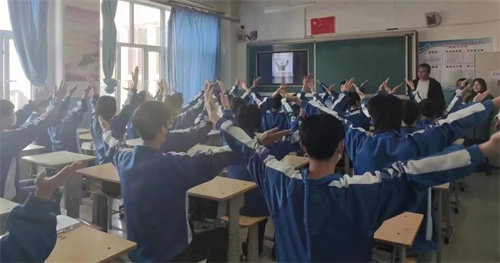 悦动课间绽活力，不负春光与韶华 ——记丰润职教中心医学幼教部室内操比赛